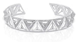 Diamond Monogram bangle pavé