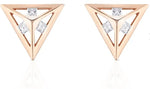 Monogram Princess diamond earrings